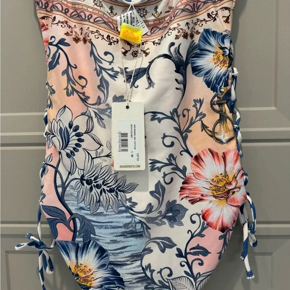 NWT AGUA BENDITA mariel reversible one piece swim suit - Picture 5 of 8